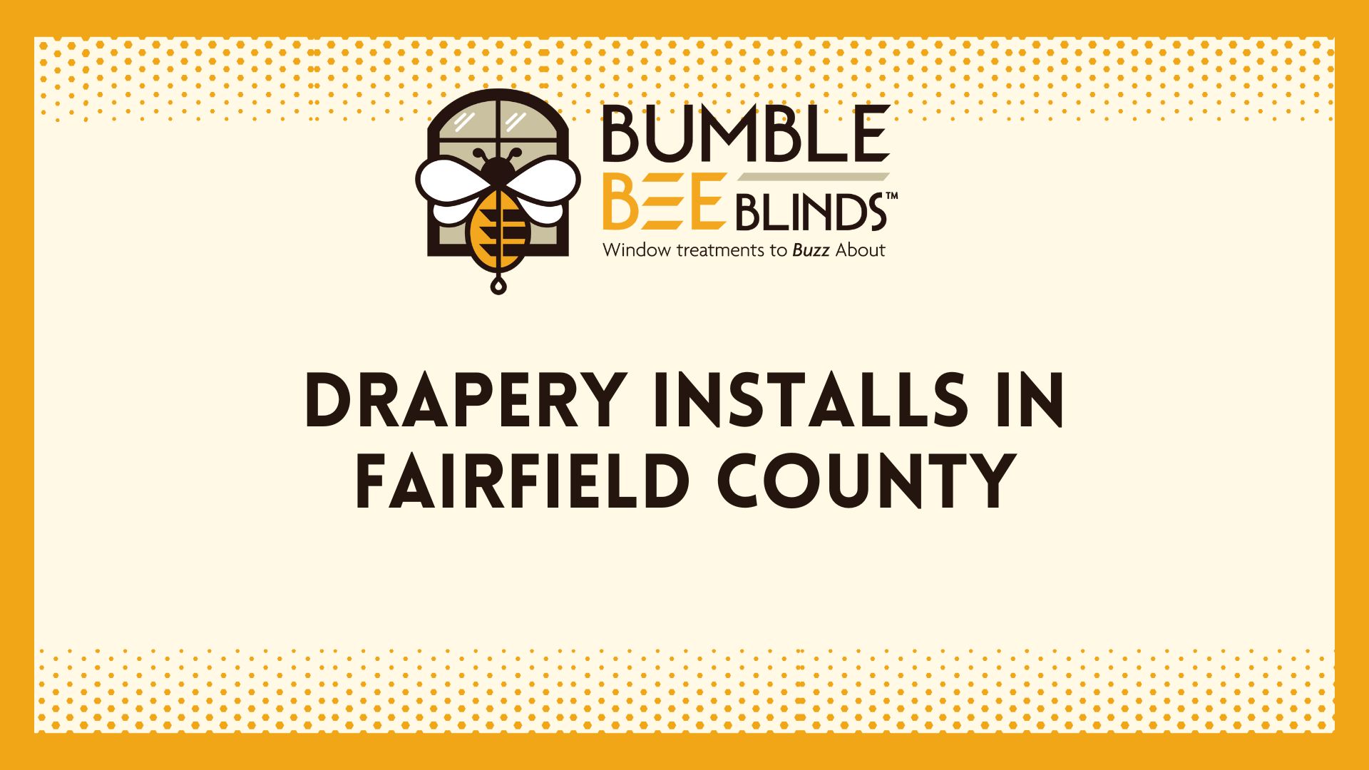 Drapery Installs in Fairfield County CT