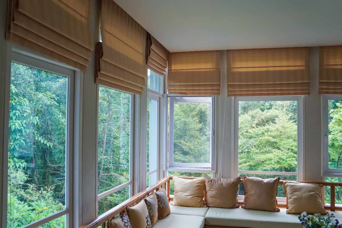 Custom roller shades
