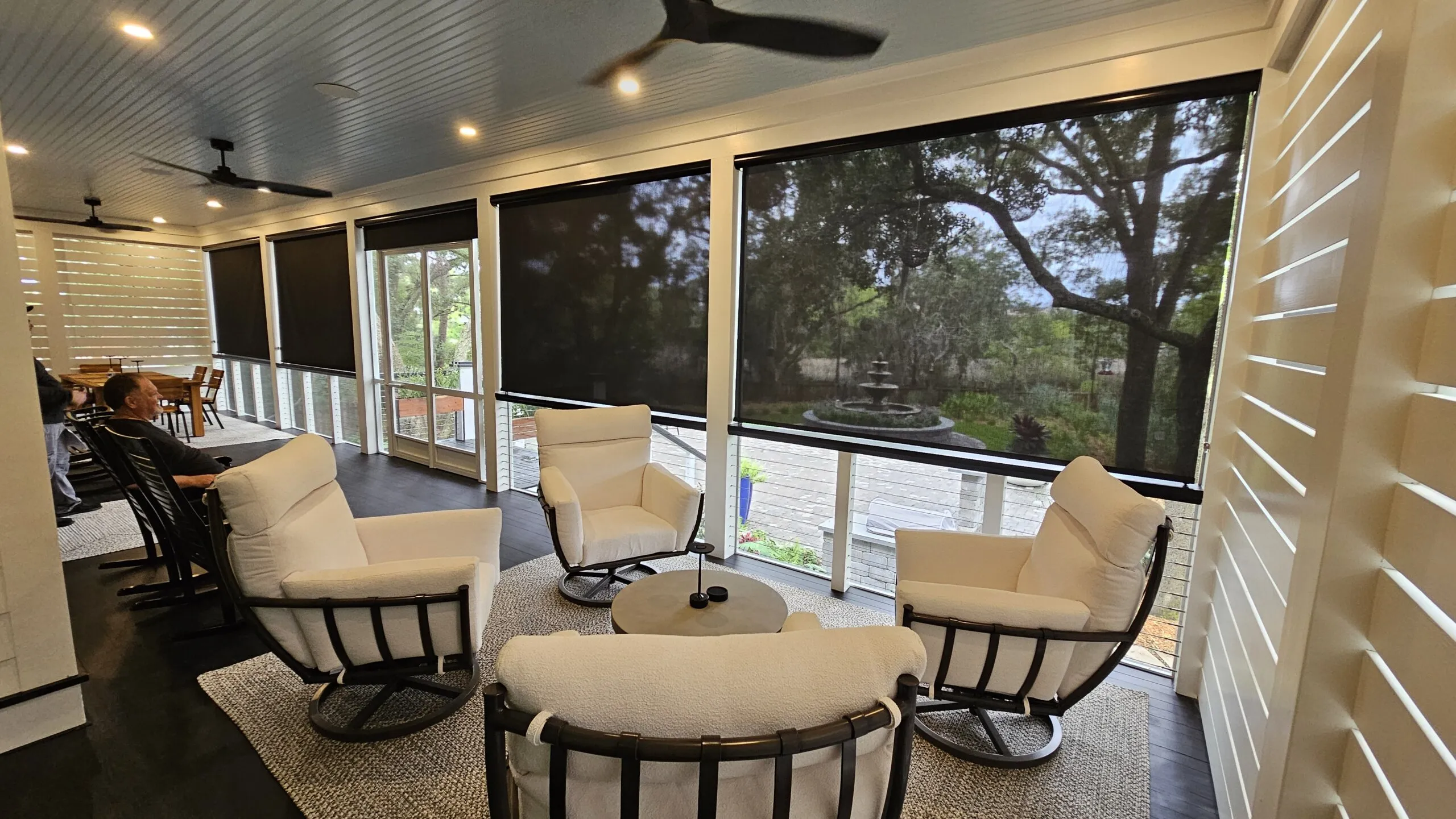 Outdoor Shades by Bumble Bee Blinds of Tampa Bay