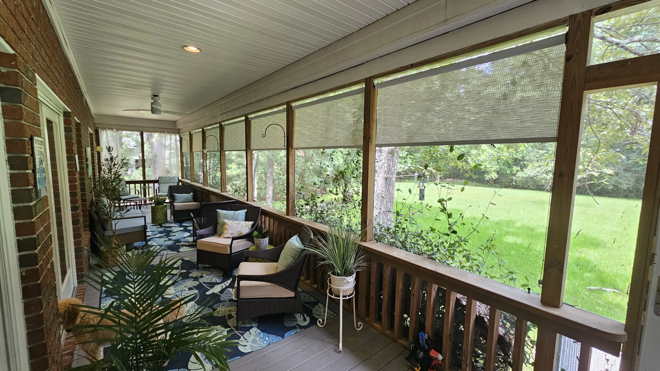 Outdoor Shades by Bumble Bee Blinds of Tampa Bay