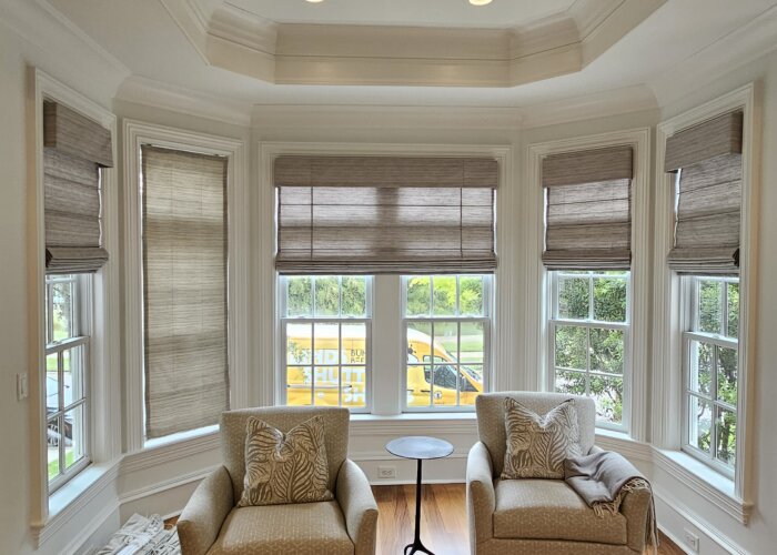 Woven Wood & Grass Shades by Bumble Bee Blinds of Tampa Bay